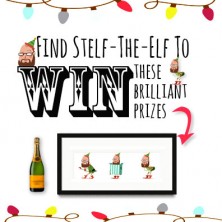 Find Stelf the elf competition prize